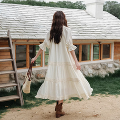 Đầm Vintage Dài - Sarah