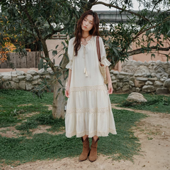 Đầm Vintage Dài - Sarah