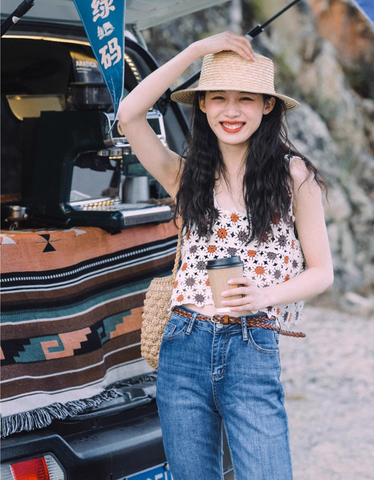 Áo Len Móc Hoạ Tiết