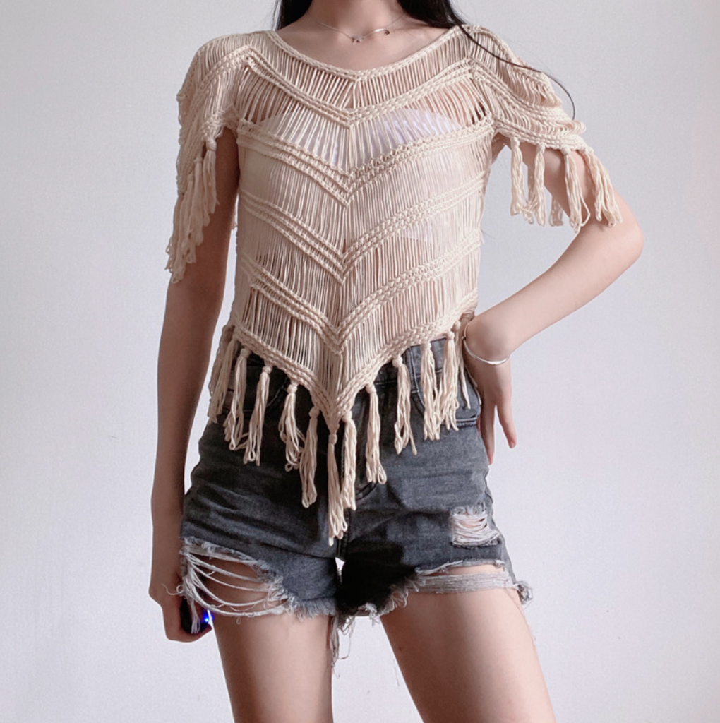 Áo Len Tua Rua Tết Ngang