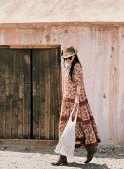 Đầm Boho Foliage Dài