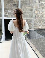 Đầm Vintage Trắng - Violet
