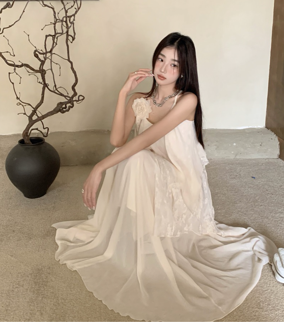 Đầm Beachwear - 3 Tầng