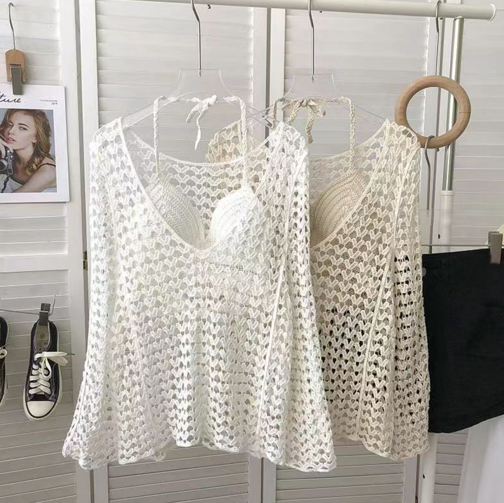 Áo Len Móc Tay Dài - Dune Breez