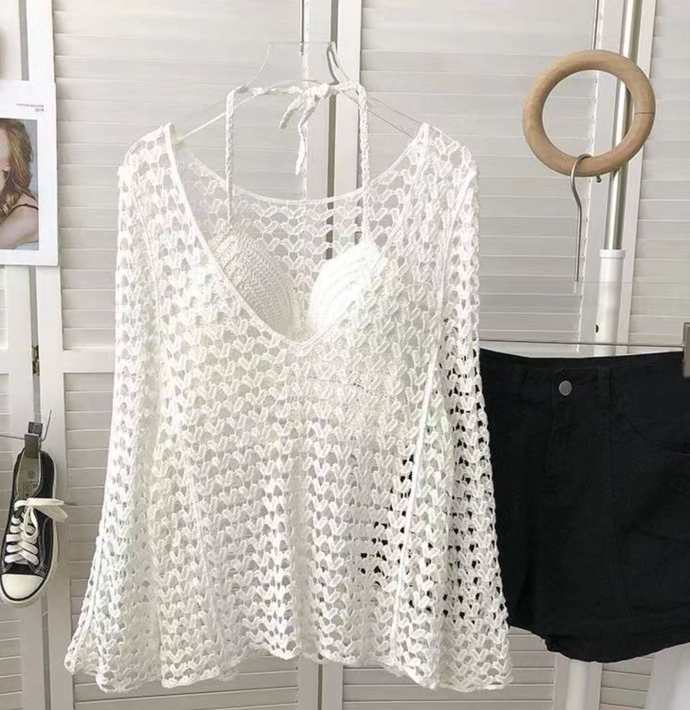 Áo Len Móc Tay Dài - Dune Breez