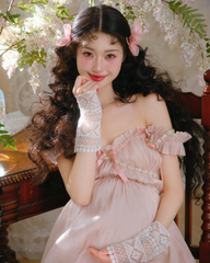 Đầm Vintage Hồng - Dusty Rose