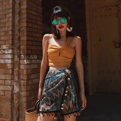 Áo Croptop Vàng - Desert Warrior