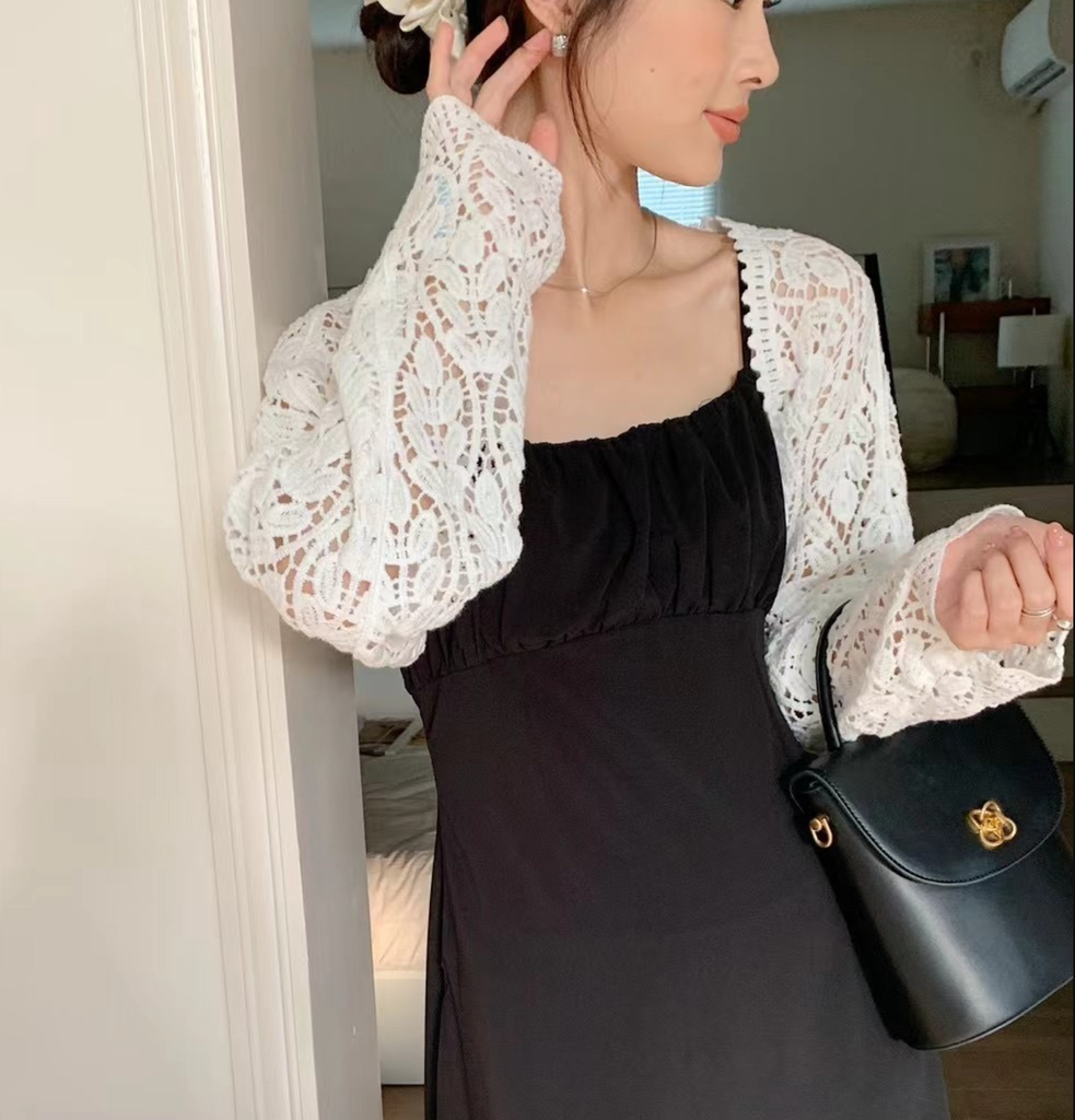 Áo Khoác Croptop Tay Dài