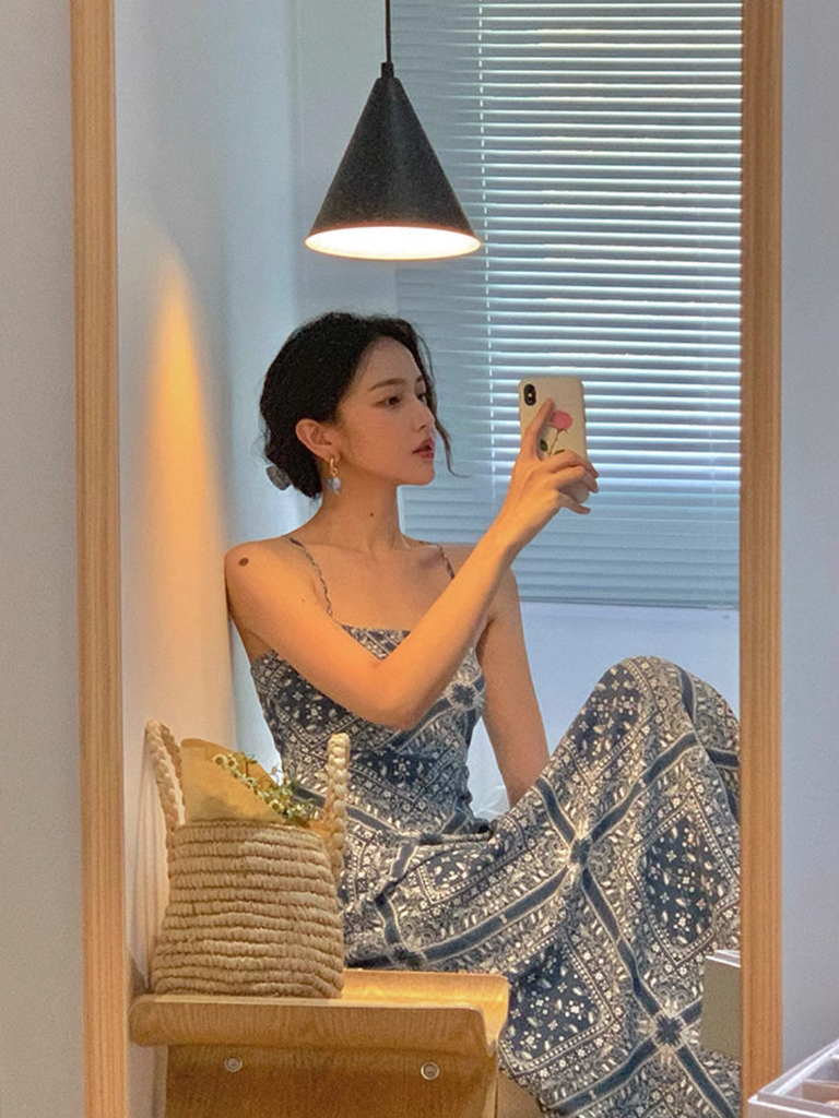 Đầm Boho Xanh - Jasmine