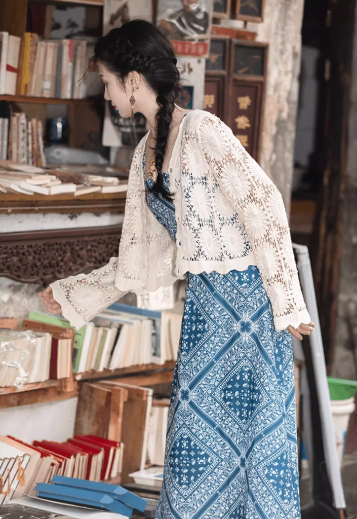 Đầm Boho Xanh - Jasmine
