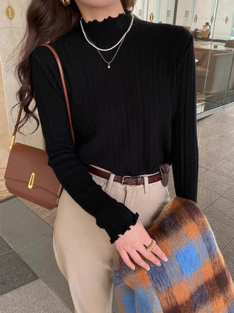 Áo Cổ Lọ - Yula