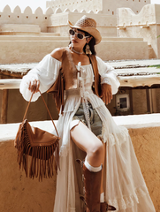 Áo Gile Vest Da Lộn