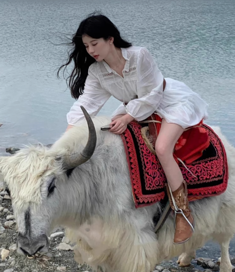 Đầm Vintage trắng alice