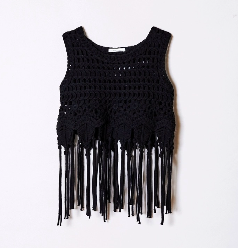 Áo Croptop Len Tua rua Dài – Karima