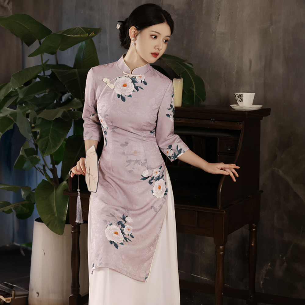 SXL Tím váy trắng