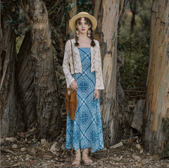 Đầm Boho Xanh - Jasmine