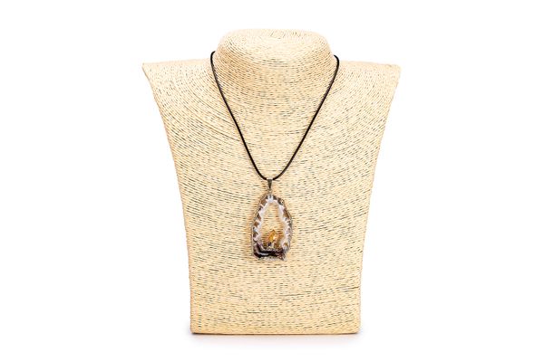  Dây Mặt Hốc Mã Não - Agate Cavern Pendant 