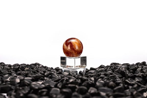  Cầu Mã Não - Agate Sphere 