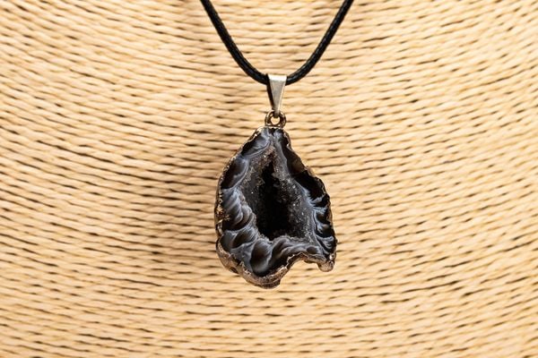  Mặt Dây Hốc Thạch Anh Tím - Amethyst Pendant 