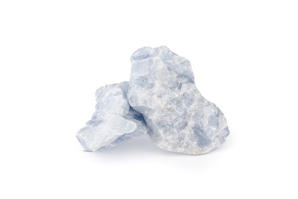  Đá Thô Calcite Lam -Blue Calcite Raw 