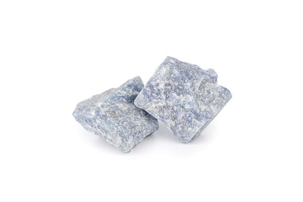  Đá Thô Thạch Anh Lam Đục - Blue Aventurine Raw 