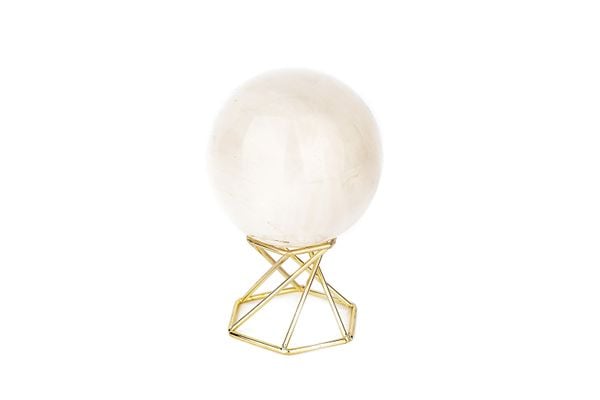  Cầu Thạch Anh Trắng - Clear Quartz Sphere 