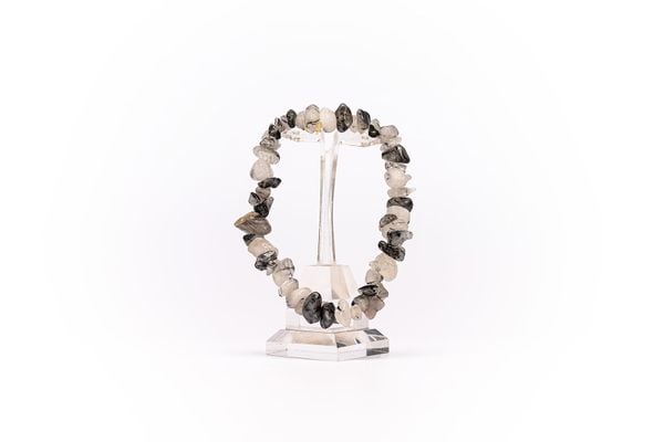  Vòng Tay Thạch Anh Tóc Đen Vương Miện 