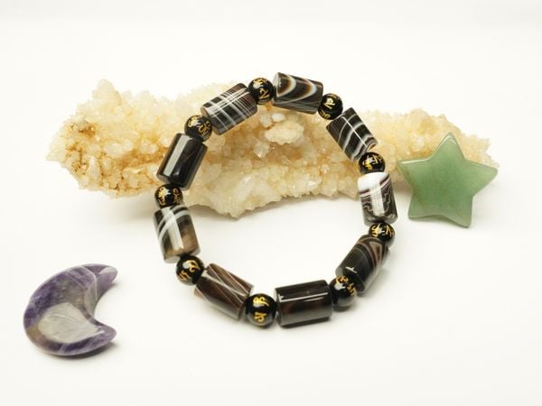  Vòng Tay Mã Não Lu Thống 