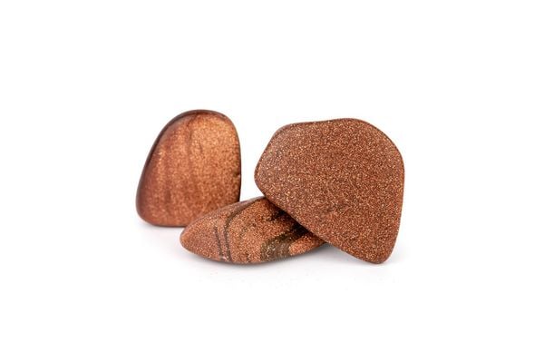  Sỏi Đá Vàng - Goldstone Tumble 