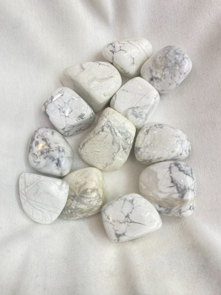  Sỏi Howlite - Howlite Tumble 