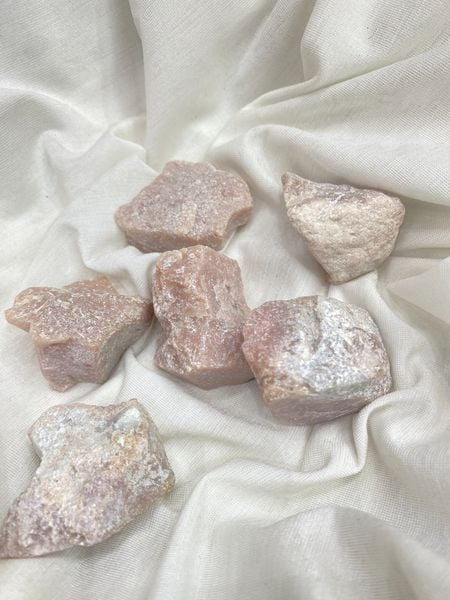  Đá Thô Hải Vương Hồng - Pink Aquamarine Raw 