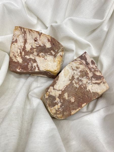  Đá Thô Jasper Ngựa Vằn Hồng - Pink Zebra Jasper Raw 