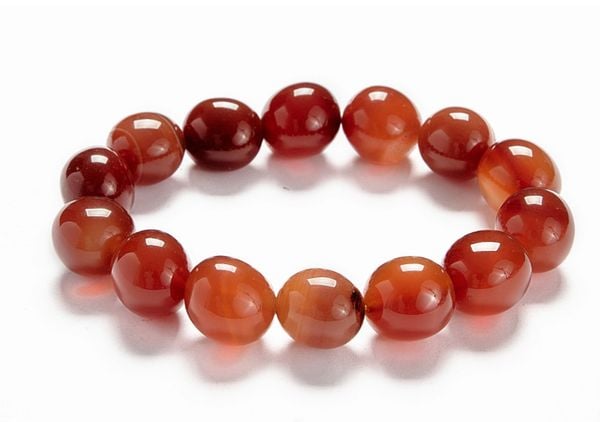  Vòng Tay Mã Não Đỏ - Red Agate Bracelet 