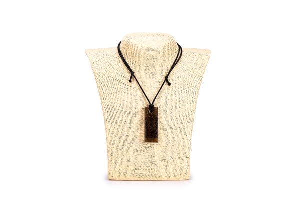  Mặt Dây Đeo Hình Chữ Nhật - Gemstone Rectangular Pendant 