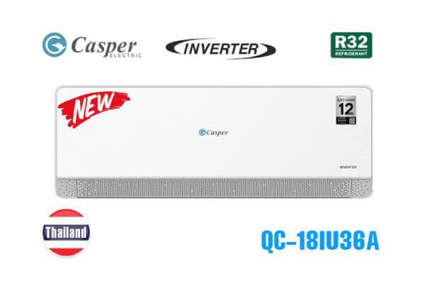 Điều hòa Casper  18000 BTU 1 chiều inverter QC-18IU36A