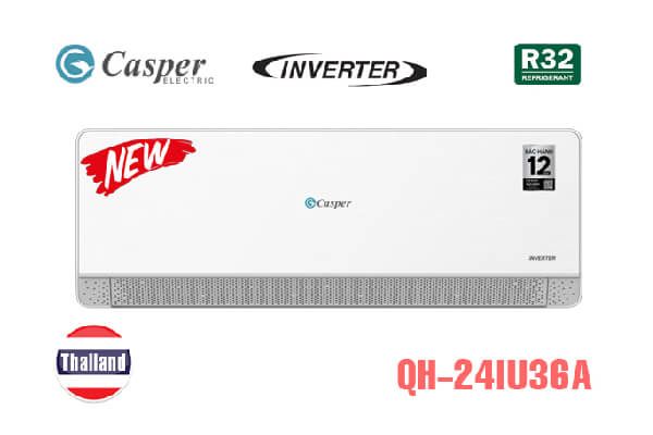 Điều hòa Casper inverter 24000BTU 2 chiều QH-24IU36A