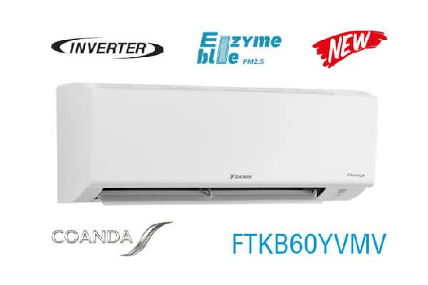Điều hòa Daikin 21000BTU inverter 1 chiều FTKB60YVMV