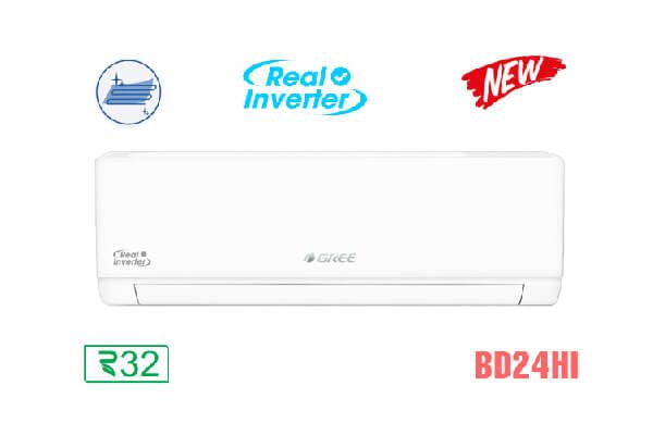 Điều hòa Gree 24000 2 chiều inverter BD24HI Điều hòa Gree 24000 2 chiều inverter BD24HI
