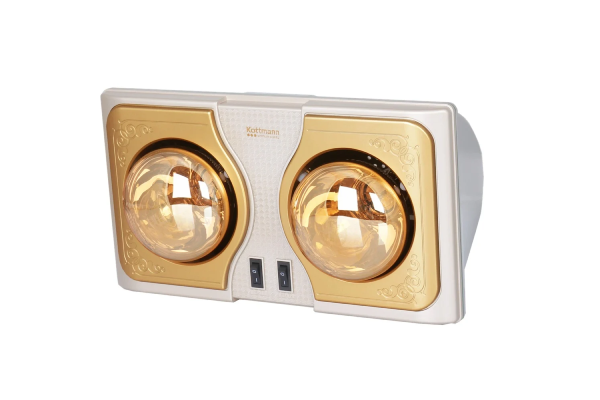 Đèn sưởi nhà tắm Kottmann 2 bóng K2BH