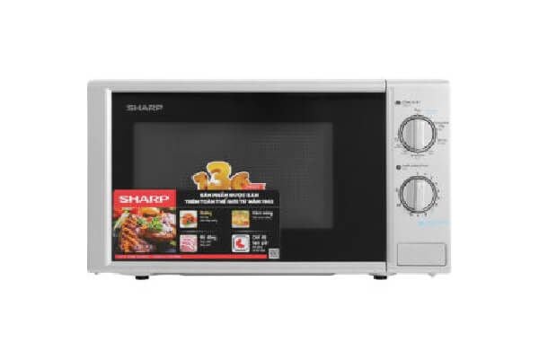 Lò Vi Sóng Sharp Có Nướng R-G228VN-SL 20 Lít
