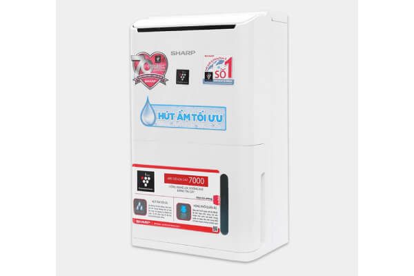 Máy lọc không khí hút ẩm Sharp DW-D12A-W 12 lít