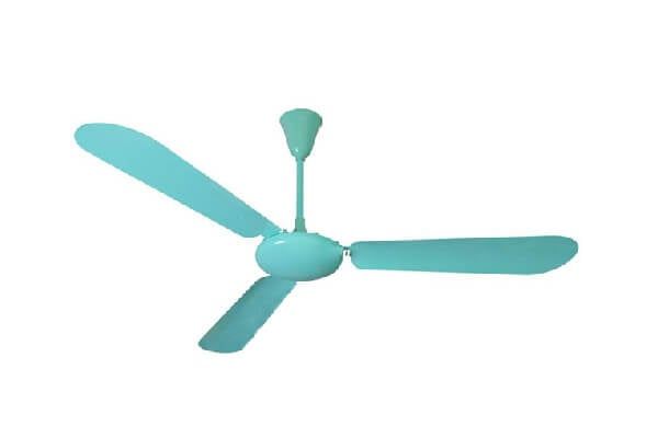 Quạt trần Vinawind QT-1400N xanh 3 cánh nhôm, hộp số