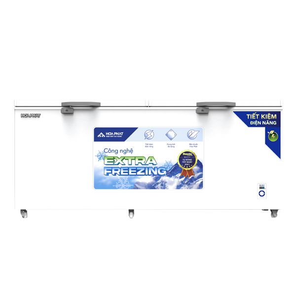Tủ đông Hoà Phát 544 Lít HPF AD6544.1, 2 cánh 1 ngăn điều khiển Smart