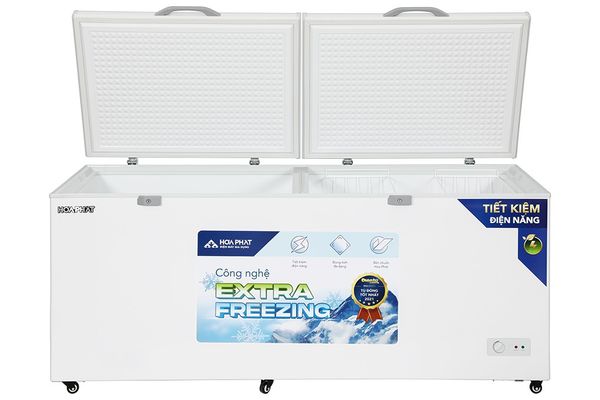 Tủ đông hoà phát 783 Lít HPF AD6783 2 cánh 1 ngăn khiển cơ