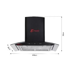 Máy hút mùi kính cong Fulco cao cấp TY-JP1003A7