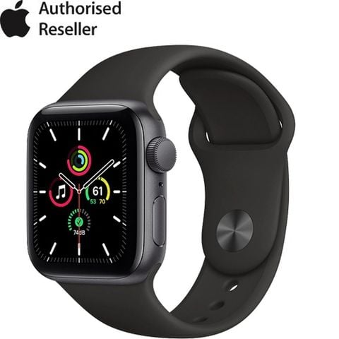 Apple Watch SE 44mm (GPS) Viền Nhôm - Dây Cao Su