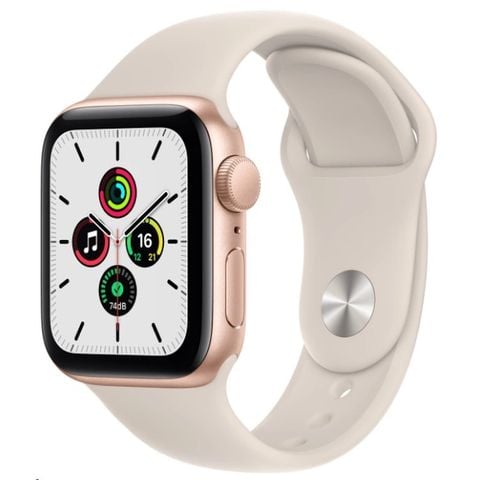 Apple Watch SE 40mm (GPS) Viền Nhôm - Dây Cao Su