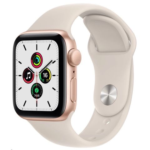 Apple Watch SE 44mm (GPS) Viền Nhôm - Dây Cao Su