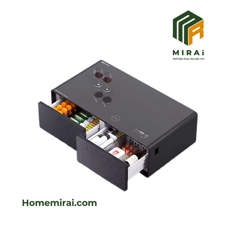 Bàn trà thông minh tích hợp tủ lạnh TB135 luxury version