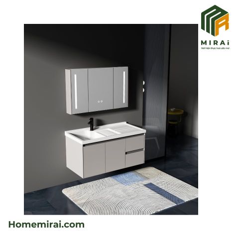 Lavabo tủ gương  XG1077